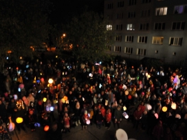 Lampionový průvod 1.11.2019